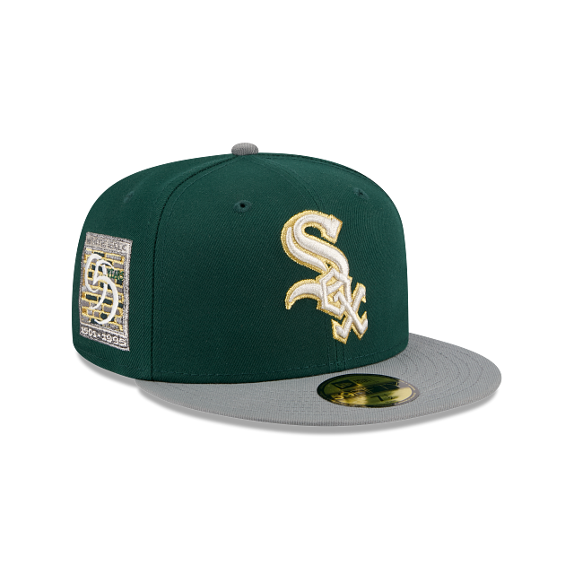Chicago White Sox MLB Injection Green Storm 59FIFTY Cerrada