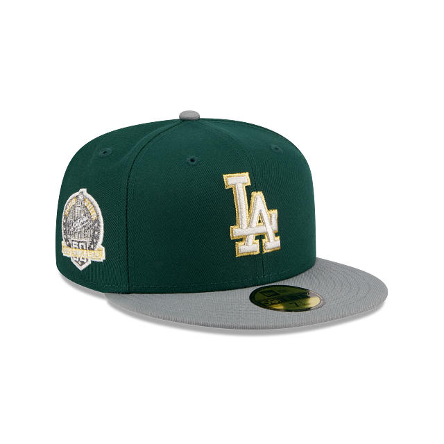 Los Angeles Dodgers MLB Injection Green Storm 59FIFTY  Cerrada