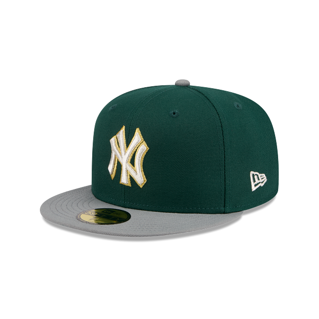 New York Yankees MLB Injection Green Storm 59FIFTY Cerrada