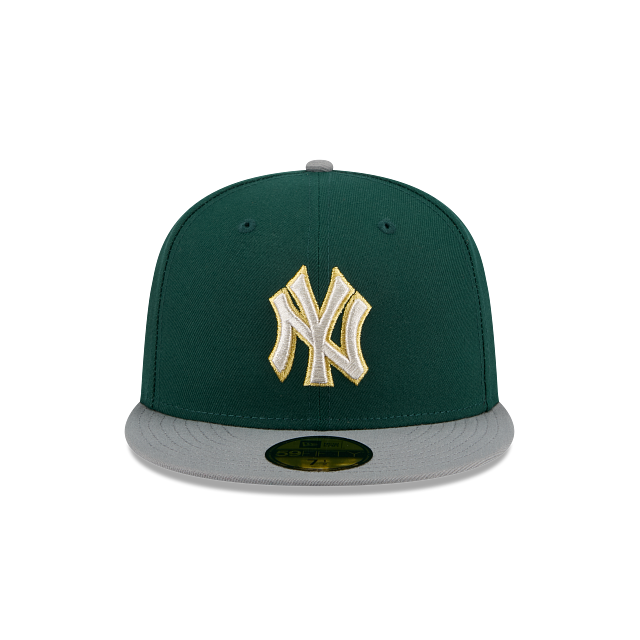 New York Yankees MLB Injection Green Storm 59FIFTY Cerrada