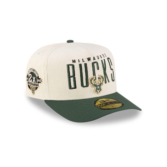 Milwaukee Bucks NBA Past 59FIFTY A-Frame cerrada