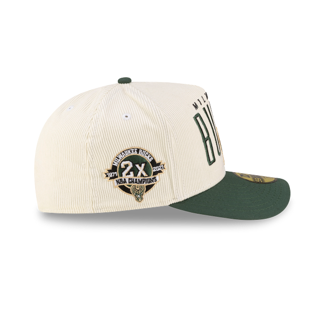 Milwaukee Bucks NBA Past 59FIFTY A-Frame cerrada